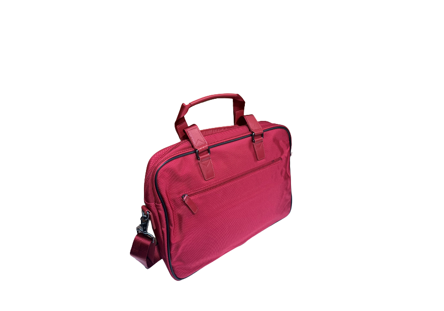 Katana 16828 - NYLON/CUIR - ROUGE katana bi-matière porte documents 15"