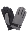 Glove Story 22092PO - AGNEAU - NOIR/GRIS 22092po gants-homme