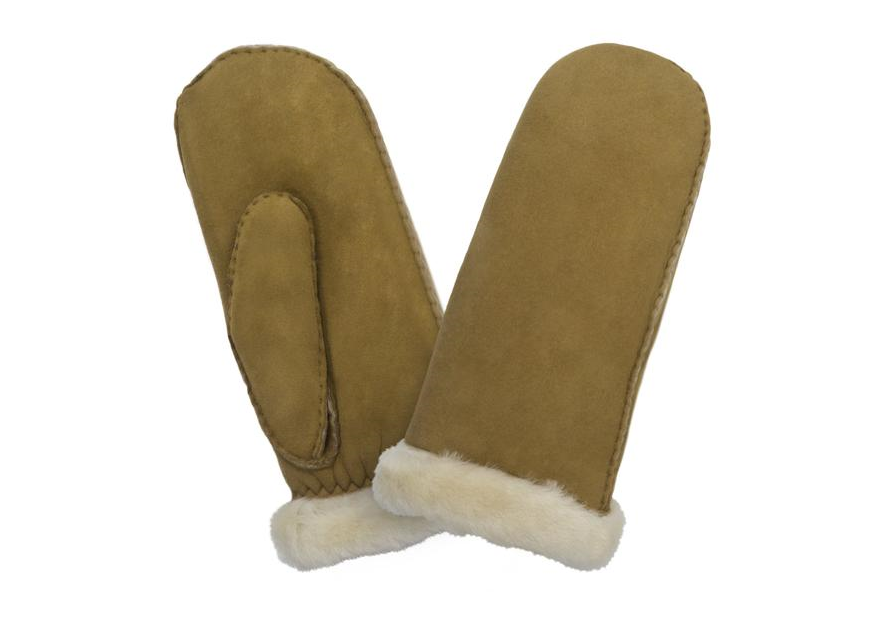 Glove Story 21469SH - AGNEAU - CAMEL glove story-mouffle shearling-femme