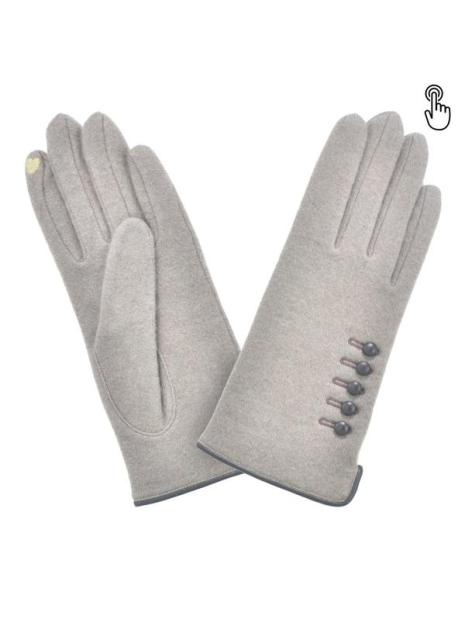 Glove Story 31119NF - LAINE/NYLON - TAUPE glove story-gants laine-ganst femme gants-femme-tu