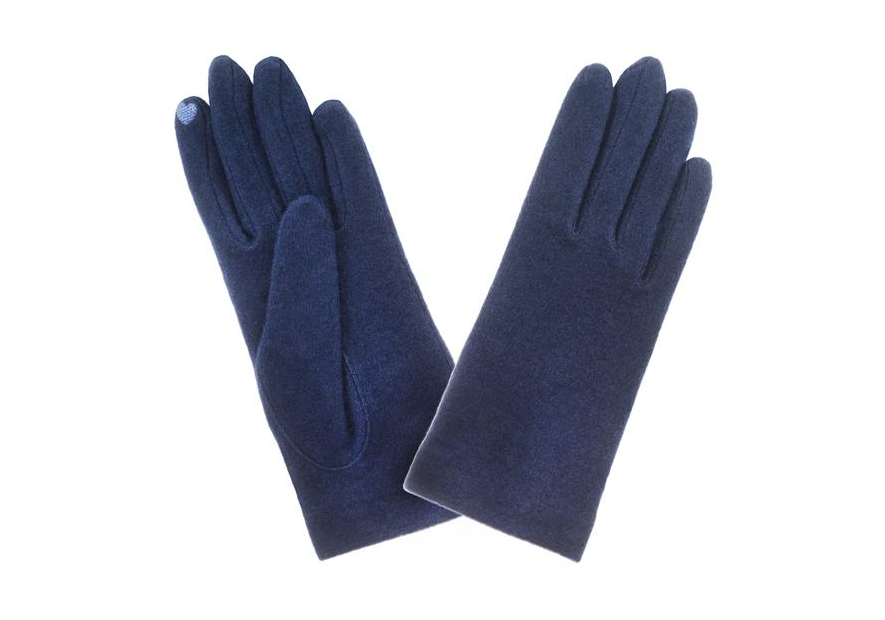 Glove Story 31094NF - LAINE - DEEP BLEU glova story-gants de laine-gants mixte