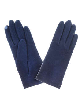 Glove Story 31094NF - LAINE - DEEP BLEU glova story-gants de laine-gants mixte