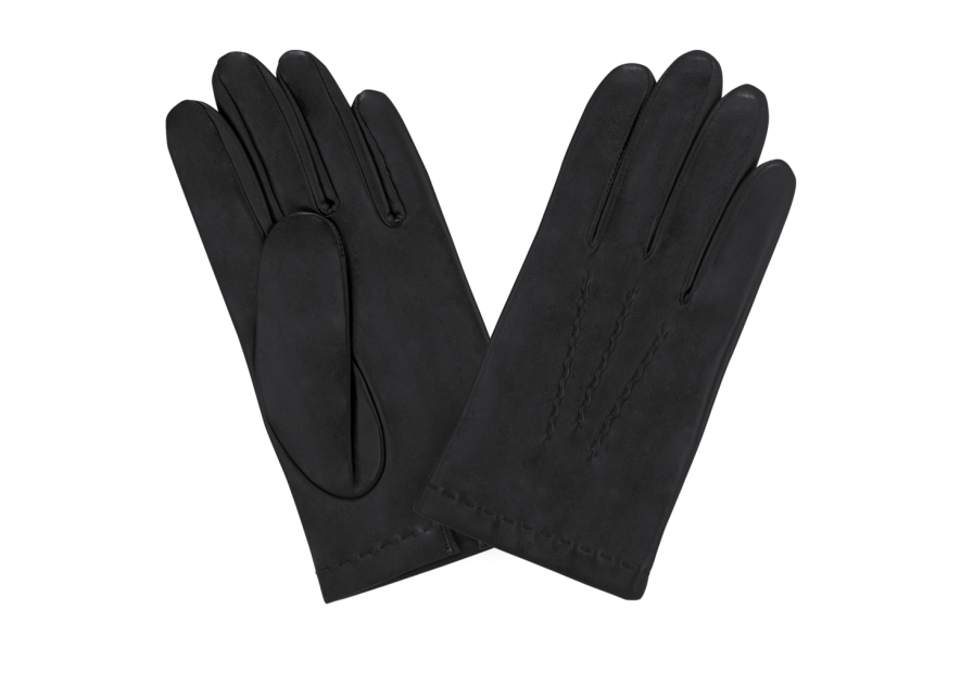 Glove Story 22027ST - AGNEAU - NOIR glove story 3 baguettes tactile gants homme