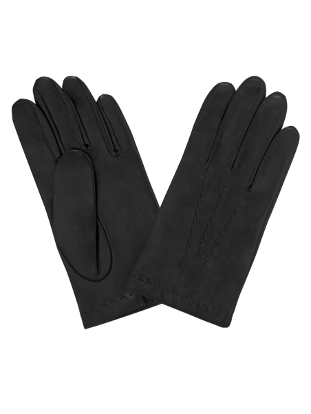 Glove Story 22027ST - AGNEAU - NOIR glove story 3 baguettes tactile gants homme