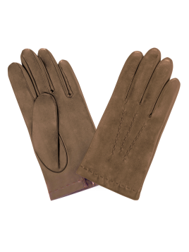 Glove Story 22027ST - AGNEAU - BRUN glove story 3 baguettes tactile gants homme
