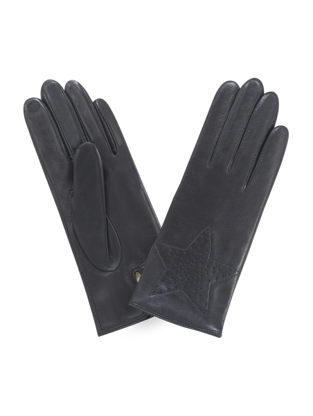 Glove Story 21529SN - AGNEAU - NOIR glove story etoile gants femme tactile