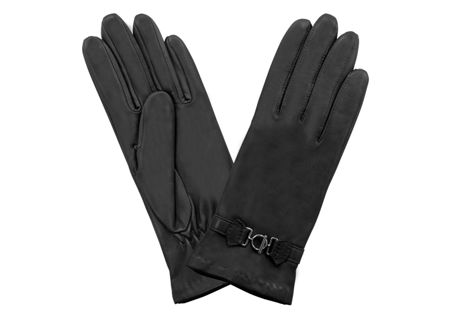 Glove Story 21516SN - AGNEAU - NOIR glove story boucle métal gants femme
