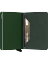 Secrid SO - CUIR DE VACHETTE - GREEN porte cartes slimwallet porte-cartes