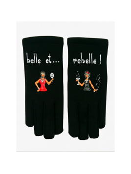 Quand les poules auront des gants GTA - POLYAMIDE - BELLE ET REBEL gants femme taille unique quand les poules auront gants fe...