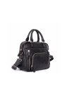 Nat & Nin MINI MACY - CUIR DE VACHETTE - N mini macy porté travers sacs-a-mains