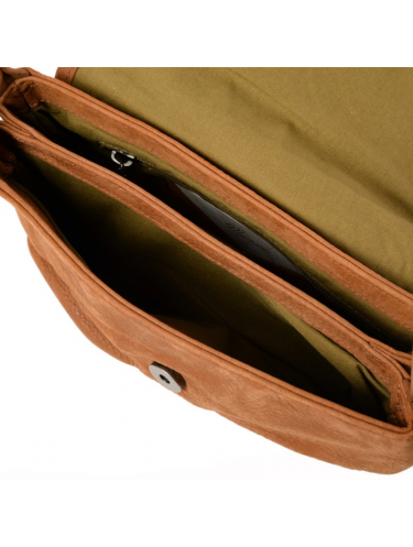 Nat & Nin JENNY - CUIR DE VACHETTE - EPICE jenny-gibeicière m sac-porte-travers
