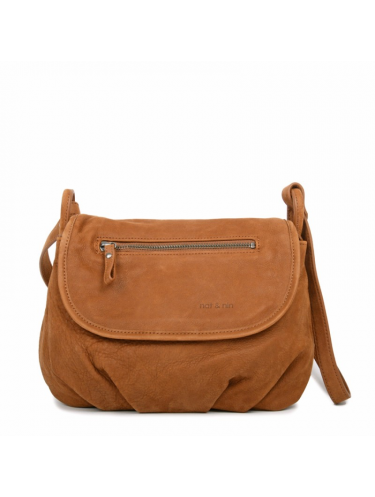 Nat & Nin JEN - CUIR DE VACHETTE - EPICE jen-gibecière s sac-porte-travers