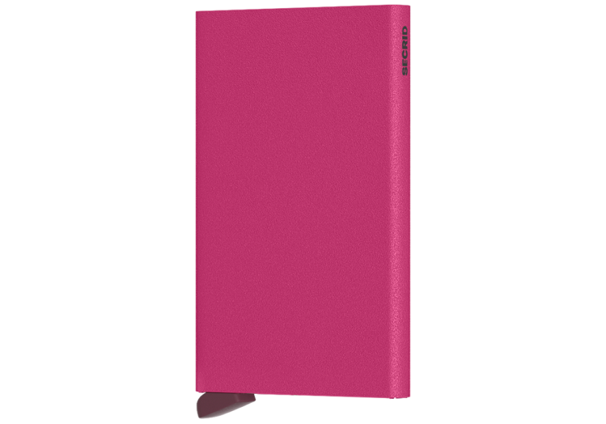 Secrid C - ALUMINIUM - FUSHIA. porte carte secrid cardprotector