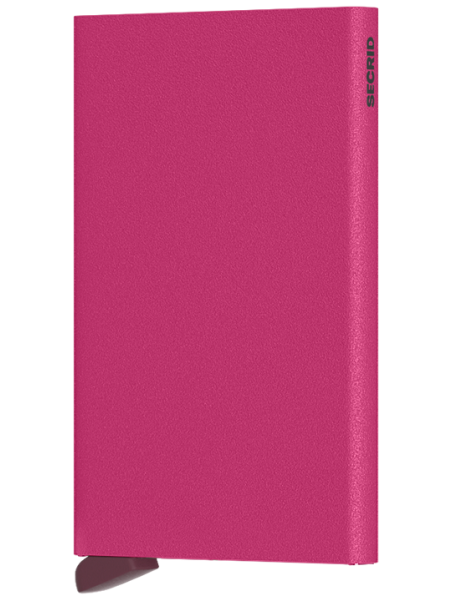 Secrid C - ALUMINIUM - FUSHIA. porte carte secrid cardprotector