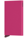 Secrid C - ALUMINIUM - FUSHIA. porte carte secrid cardprotector porte-cartes