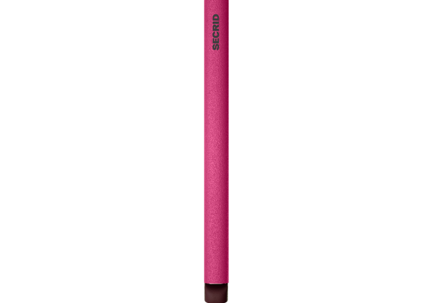 Secrid C - ALUMINIUM - FUSHIA. porte carte secrid cardprotector