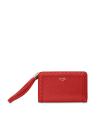 Lancel A11136 - CUIR DE VACHETTE - ROUG Premier Flirt de Lancel - Portefeuille compact pmpb-femme