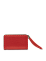 Lancel A11136 - CUIR DE VACHETTE - ROUG Premier Flirt de Lancel - Portefeuille compact pmpb-femme