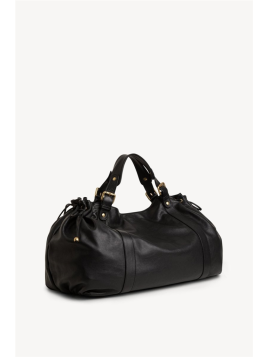 Gerard Darel 72H/410 - CUIR DE VACHETTE - NOI sac porté main maxi gérard darel 72 heures bagage Sacs de voyage
