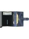 Secrid MV - CUIR DE VACHETTE - BLEU porte cartes mini wallet vintage porte-cartes