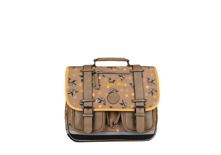 Caméléon VIB-CA35 - POLYESTER RECYCLÉ - Y cartable enfant 2 compartiments vintage urban