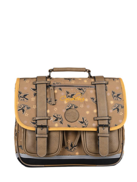 Caméléon VIB-CA35 - POLYESTER RECYCLÉ - Y cartable enfant 2 compartiments vintage urban