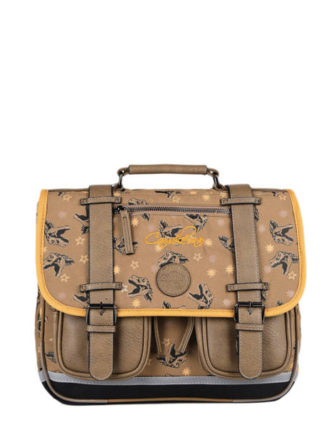 Caméléon VIB-CA35 - POLYESTER RECYCLÉ - Y cartable enfant 2 compartiments vintage urban cartables-enfant