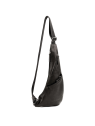 Lancaster 320-17 - CUIR DE VACHETTE - NOIR banane epaule soft vintage banane-d-epaule