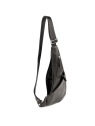 Lancaster 320-17 - CUIR DE VACHETTE - NOIR banane epaule soft vintage banane-d-epaule
