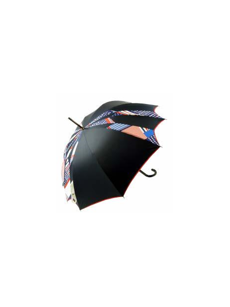 Guy De Jean LPF44 - POLYESTER - MARINE MULTI le parapluie français étoile parapluie
