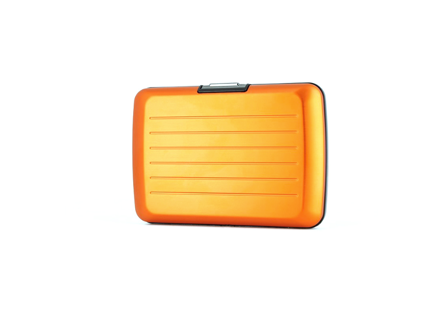 Ögon Design STOCKHOLM V2.0 - ALU - ORANGE ögon v2.0 porte cartes m metal