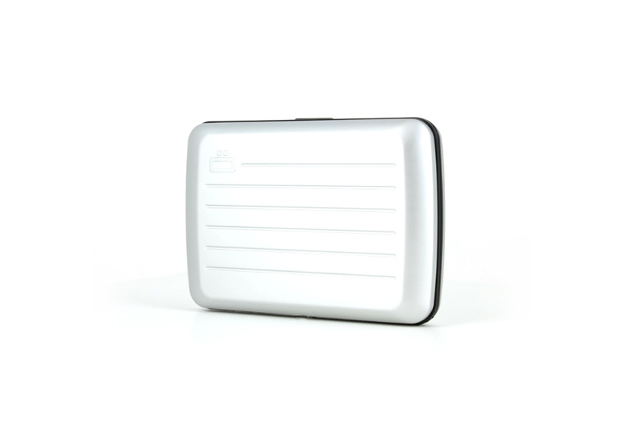 Ögon Design STOCKHOLM V2.0 - ALU - SILVER ögon v2.0 porte cartes m metal