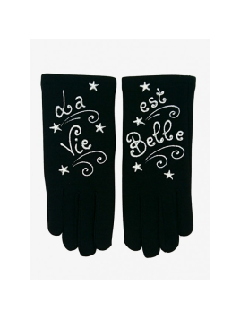 Quand les poules auront des gants GTL - POLYAMIDE - LA VIE EST BEL gants taille unique quand les poules auront des ga gants f...