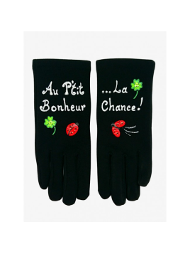 Quand les poules auront des gants GTL - POLYAMIDE - AU P'TIT BONHE gants taille unique quand les poules auront des ga gants f...