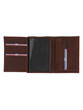 Frandi 930/5 RFID portefeuille cuir homme double volets cartes Portefeuille Homme