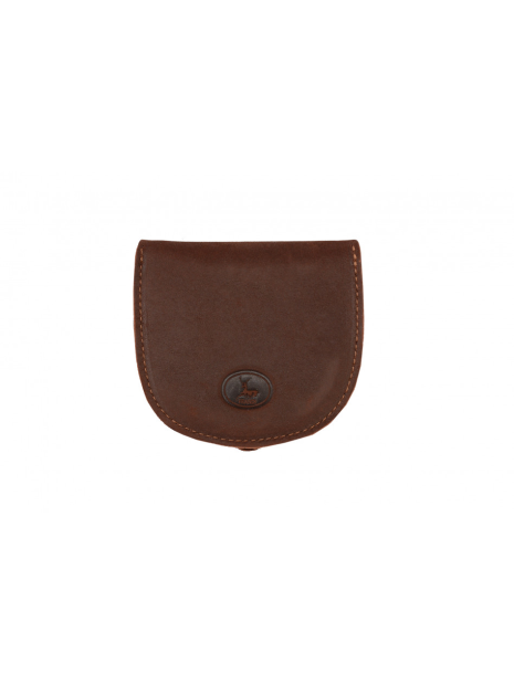 Frandi 704/5 - CUIR DE VACHETTE - COGNA porte monnaie cuvette authentic pm-homme