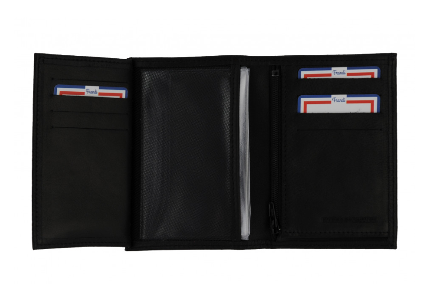 Frandi 929/5 RFID - AUTHENTIQUE CUIR GR frandi authentic portefeuille européen rfid Portefeuille Homme