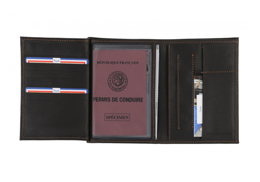 Frandi 668/5 - CUIR DE VACHETTE - MARRO frandi authentic portefeuille 11cc Portefeuille Homme