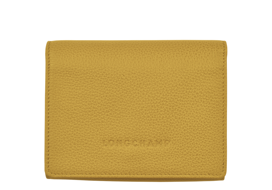 Longchamp 30021/021 - CUIR DE VACHETTE - M longchamp-le foulonné-portefeuille compact Porte-monnaie Femme