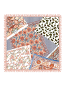 Longchamp 50592/SOI - SOIE - ORANGE. longchamp foulard un été en provence carre-de-soie