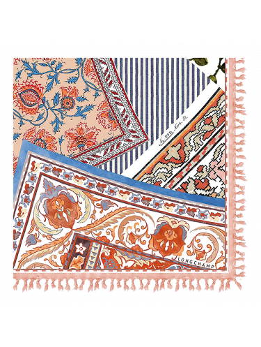 Longchamp 50592/SOI - SOIE - ORANGE. - 017 longchamp foulard un été en provence foulardsetoles