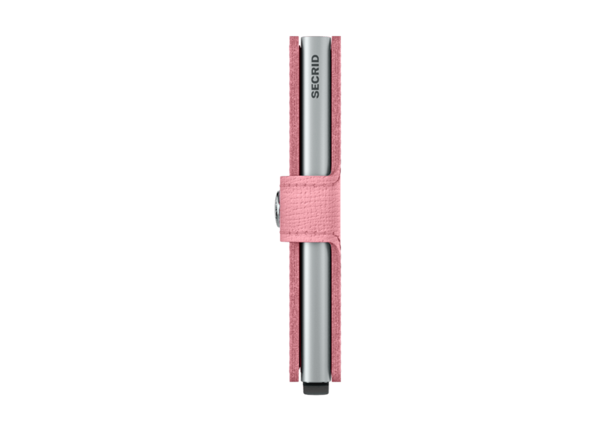 Secrid MC - CUIR DE VACHETTE - ROSE porte cartes miniwallet crisple porte cartes