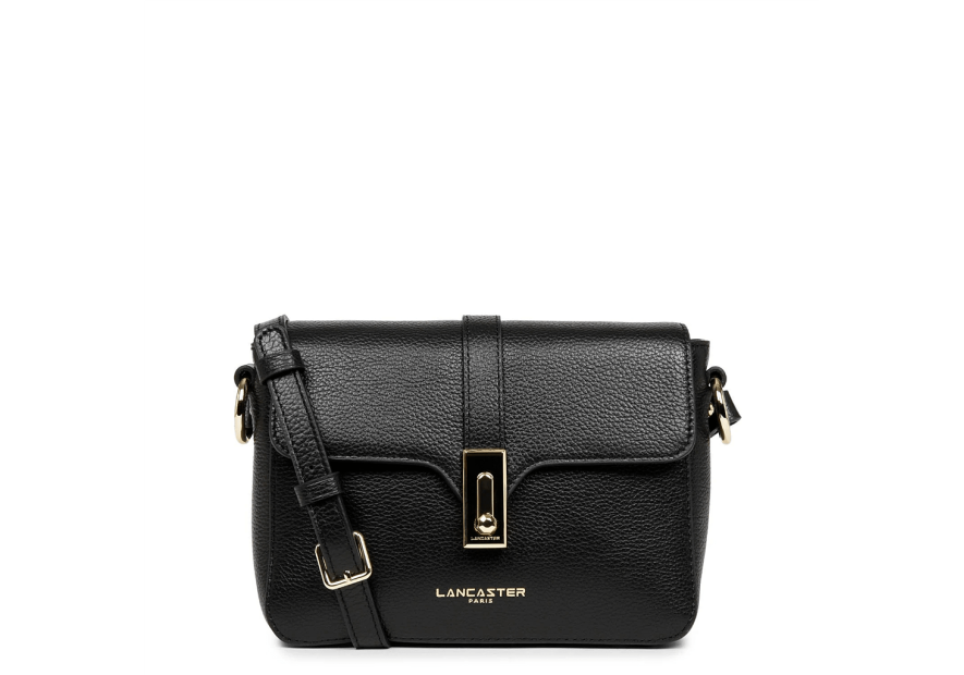 Lancaster 547-40 - CUIR DE VACHETTE - NOIR lancaster foulonné milano sac rabat carré s Sacs à mains Lancaster 547-40 - CUIR DE VACHETTE - NOIR lancaster foulonné milano sac rabat carré s Sacs à mains