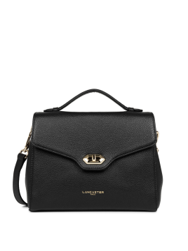 Lancaster 547-55 - CUIR DE VACHETTE - NOIR sac rabat porté main milano cosmos lancaster Sacs à mains