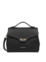Lancaster 547-55 - CUIR DE VACHETTE - NOIR sac rabat porté main milano cosmos lancaster sacs-a-mains