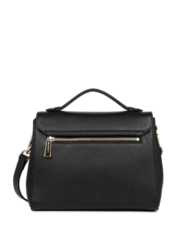 Lancaster 547-55 - CUIR DE VACHETTE - NOIR sac rabat porté main milano cosmos lancaster Sacs à mains