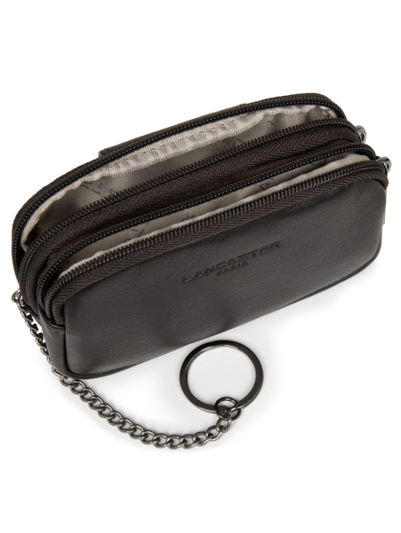 Lancaster 120-09 - CUIR DE VACHETTE - MARR Lancaster - Soft Vintage etui cles