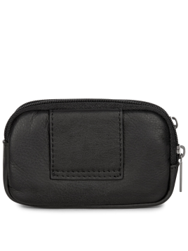 Lancaster 120-09 - CUIR DE VACHETTE - NOIR Lancaster - Soft Vintage etui cles