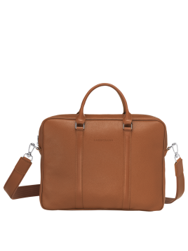 Longchamp 2121021 - CUIR DE VACHETTE - CAR porte documents le foulonné s Sac business