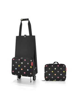 Reisenthel HK - POLYESTER - DOTS chariot provisions pliant Chariots à provisions